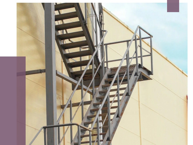 Пожарные лестницы в Коврове от 12278 руб. — монтаж и продажа | ПРОЛЁТ-Квр