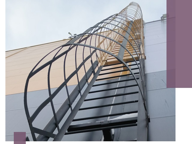 Изготовление и монтаж пожарных лестниц в Коврове профессионально