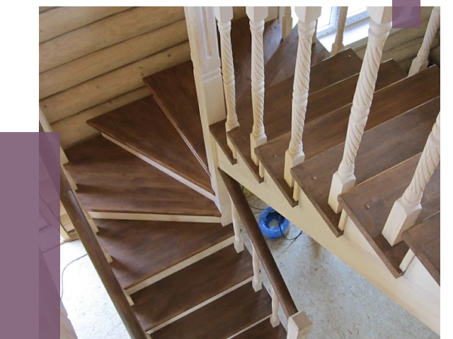 Реставрация деревянных лестниц в Коврове от 4297 руб.