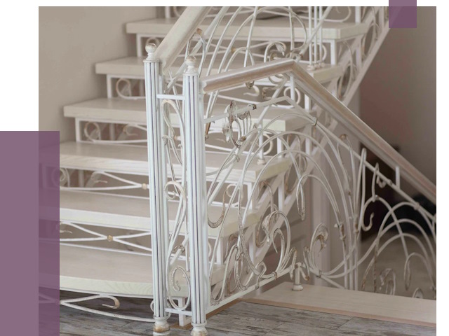 Изготовление кованых лестниц на заказ в Коврове от 86972 руб. | ПРОЛЁТ-Квр