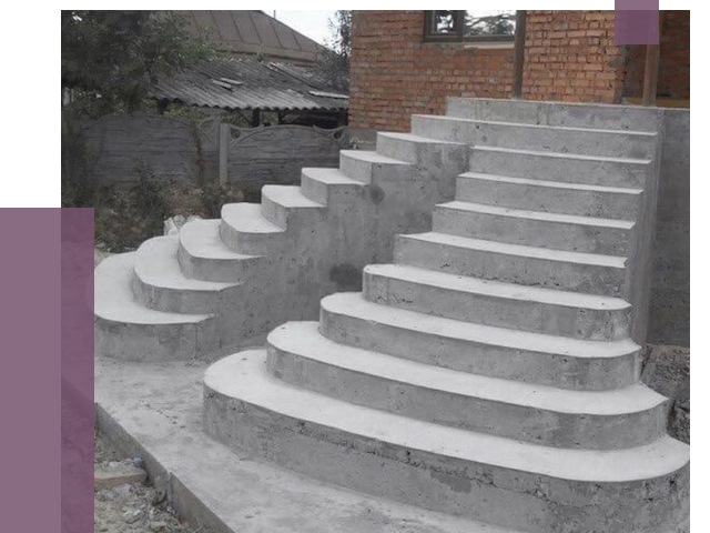 Монтаж бетонных лестниц в Коврове от 4297 руб. 