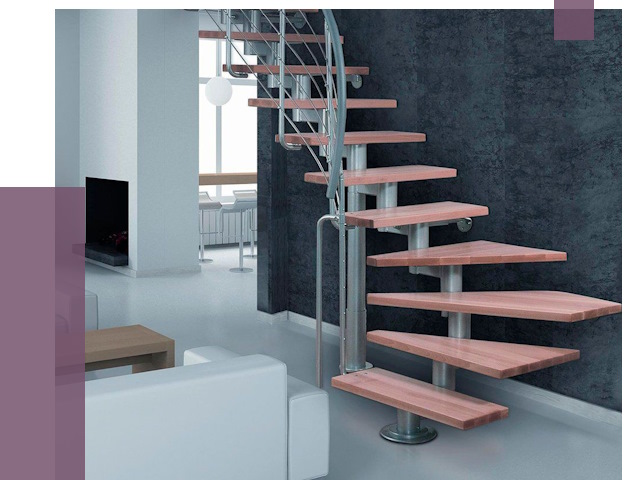 Модульные лестницы в Коврове от 16883 руб. — купить в ПРОЛЁТ-Квр