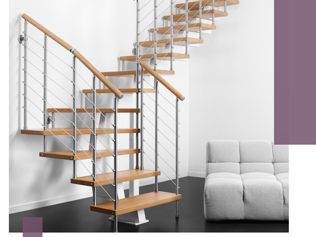 Модульные лестницы под ключ в Коврове — монтаж и изготовление