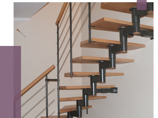 Изготовление модульных лестниц в Коврове от 11511 руб. 