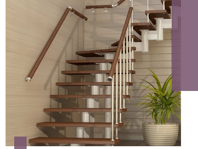 Изготовление модульных лестниц под ключ в Коврове