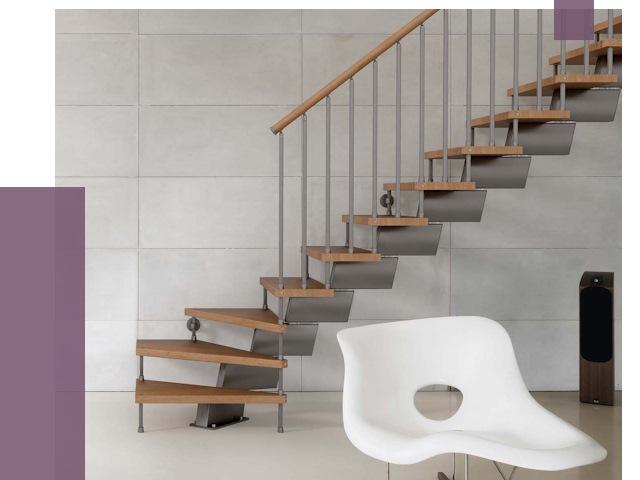 Монтаж модульных лестниц в Коврове от 6344 руб. 