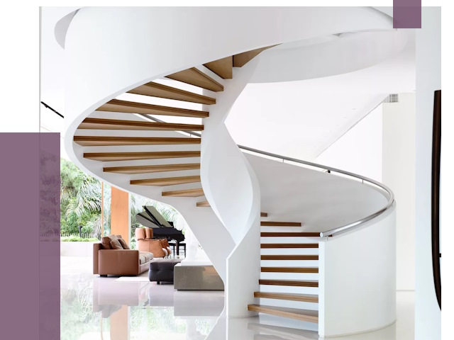 Винтовые лестницы в Коврове под ключ от 48602 руб. | ПРОЛЁТ-Квр