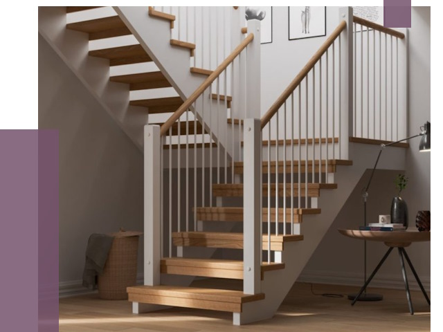 Маршевые лестницы в Коврове от 38114 руб. — монтаж | ПРОЛЁТ-Квр