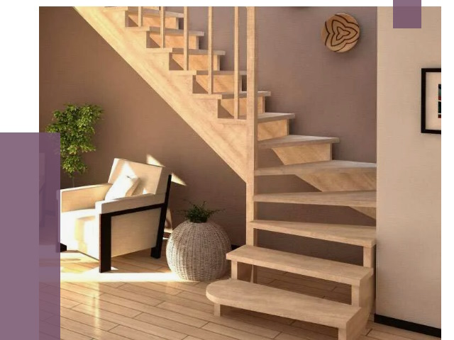 Изготовление Г-образных лестниц в Коврове от 18929 руб. 