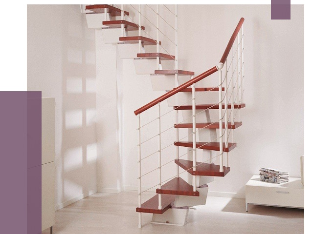 Изготовление лестниц на больцах в Коврове от 9720 руб. | ПРОЛЁТ-Квр