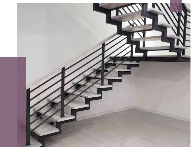 Лестницы на металлокаркасе под ключ в Коврове от 12790 руб. | ПРОЛЁТ-Квр