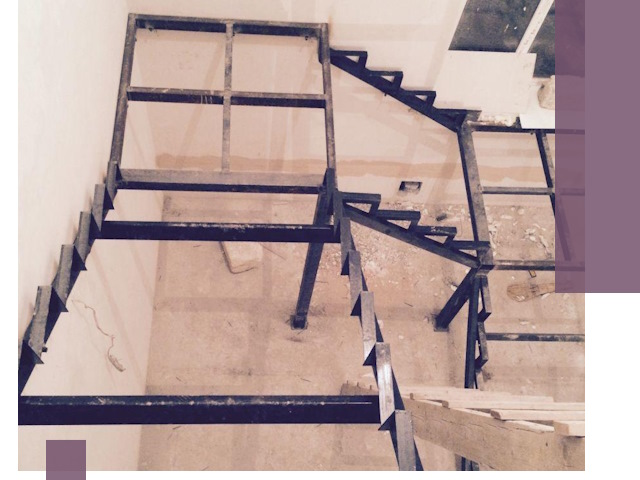 Монтаж лестниц на металлокаркасе в Коврове быстро и качественно