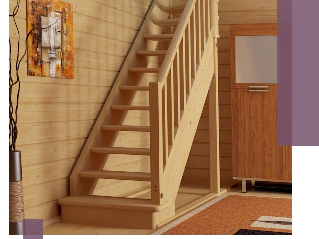 Лестницы эконом класса под ключ в Коврове — недорого и быстро