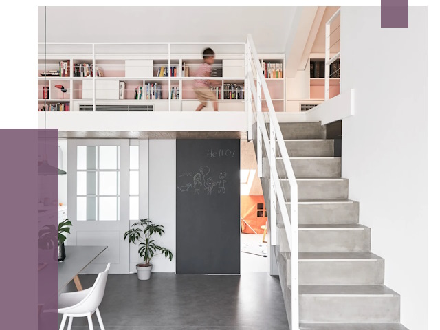 Лестницы для двухуровневой квартиры в Коврове от 176502 руб. | ПРОЛЁТ-Квр