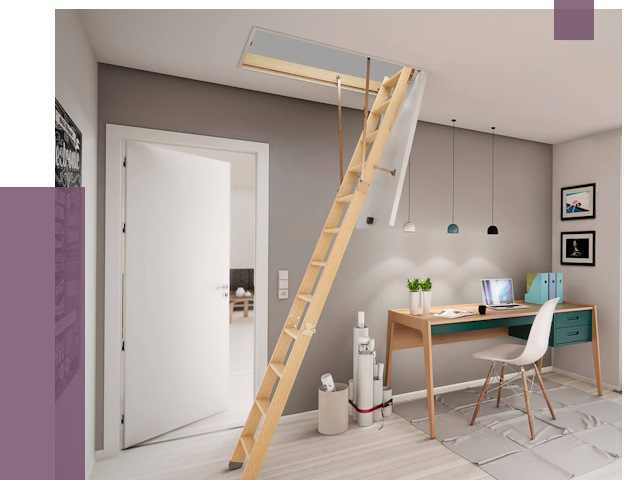 Чердачные лестницы в Коврове — от 14581 руб. | ПРОЛЁТ-Квр