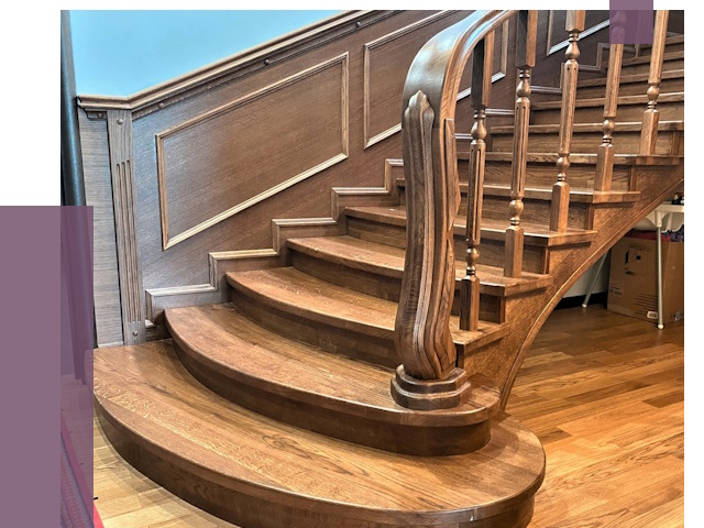 Дубовые лестницы под ключ в Коврове от 176502 руб. — ПРОЛЁТ-Квр