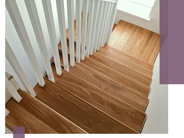 Лестницы из бука в Коврове: изготовление, монтаж и демонтаж