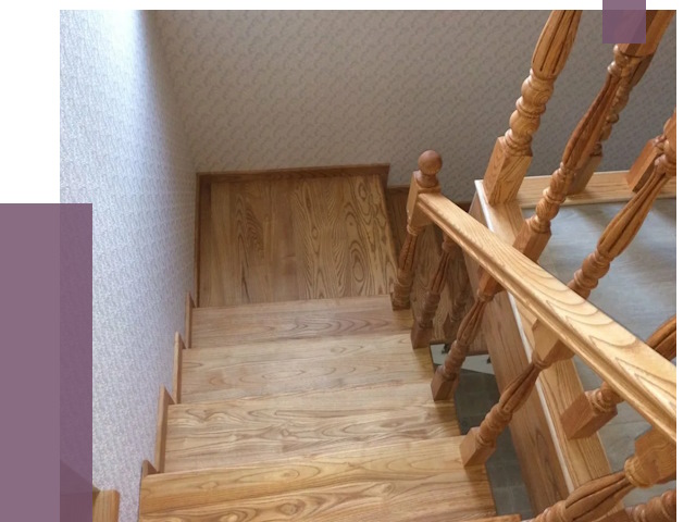 Сосновые лестницы в Коврове под ключ от 8083 руб.  | ПРОЛЁТ-Квр