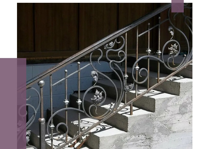 Кованые перила в Коврове от 8697 руб. под ключ — качество от ПРОЛЁТ-Квр