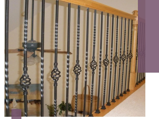 Изготовление и монтаж кованных перил в Коврове под ключ
