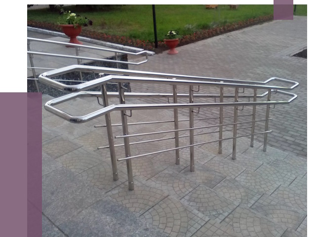 Перила для инвалидов в Коврове от 7592 руб. под ключ | ПРОЛЁТ-Квр