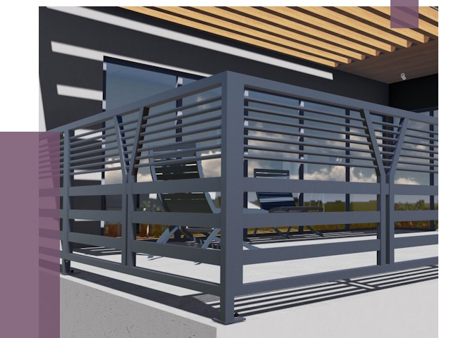 Изготовление балконных ограждений в Коврове от 10744 руб. | ПРОЛЁТ-Квр