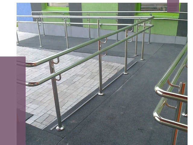 Ограждения пандусов в Коврове от 4349 руб. монтаж | ПРОЛЁТ-Квр