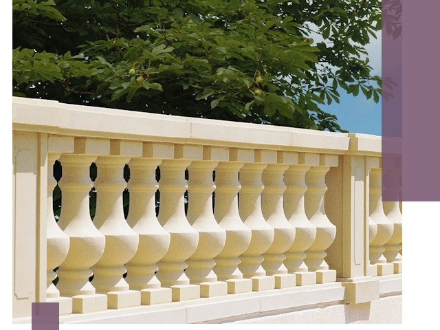 Установка балюстрады в Коврове: изготовление и монтаж под ключ