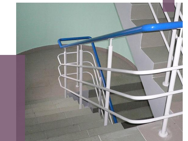 Перила в подъезде в Коврове — установка и замена от 7418 руб. | ПРОЛЁТ-Квр