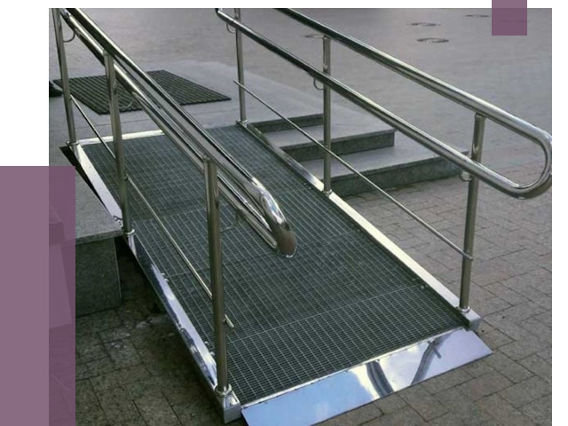 Монтаж пандусов для инвалидов в Коврове от 8615 руб. под ключ | ПРОЛЁТ-Квр