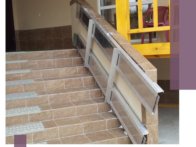 Откидные пандусы под ключ в Коврове — монтаж и демонтаж