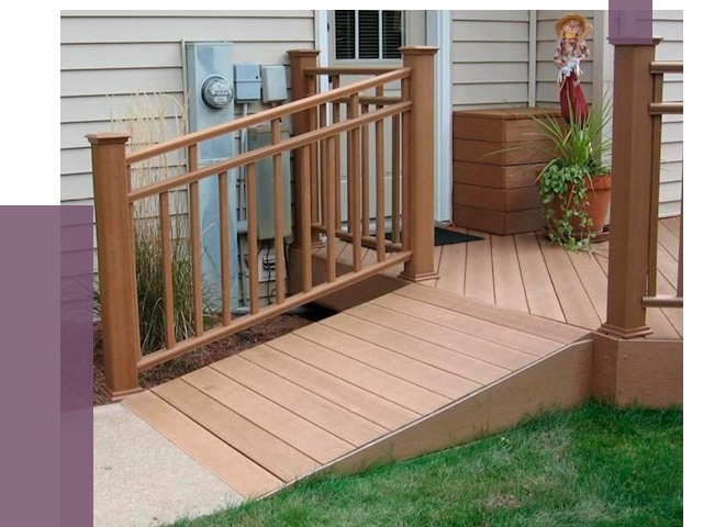 Пандус на крыльцо в Коврове под ключ от 7776 руб. 