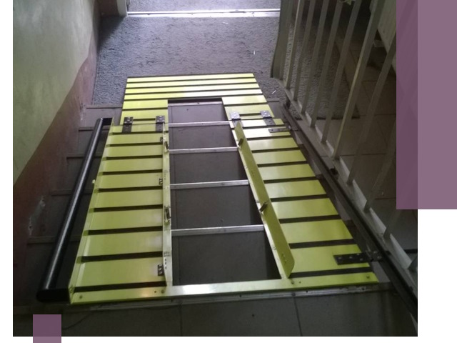 Профессиональный монтаж пандуса в подъезд в Коврове