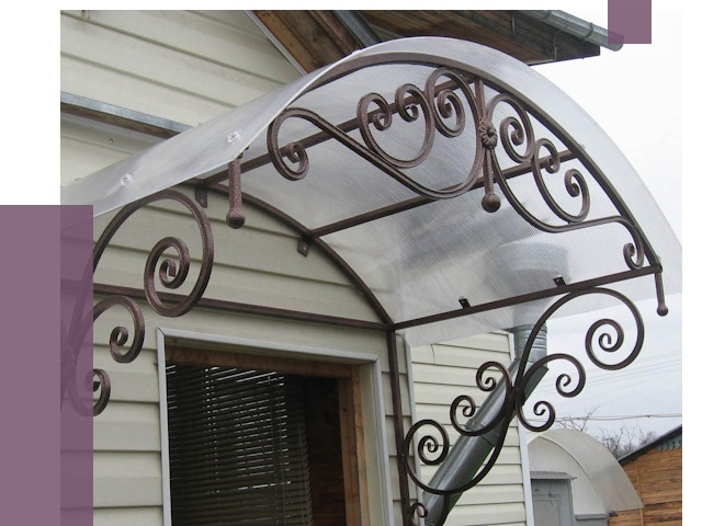 Изготовление козырьков в Коврове от 7367 руб. — заказать | ПРОЛЁТ-Квр