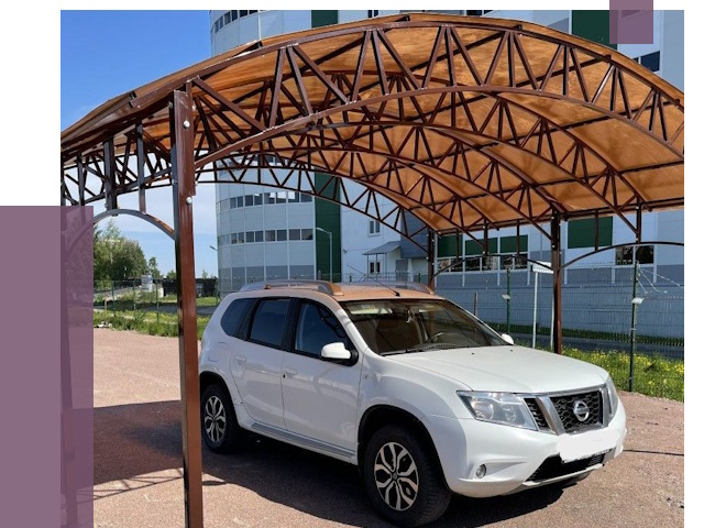 Недорогие навесы в Коврове от 42974 руб. | ПРОЛЁТ-Квр