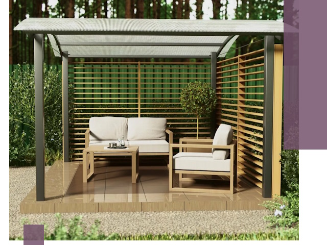 Навесы для дачи в Коврове: изготовление, монтаж и демонтаж