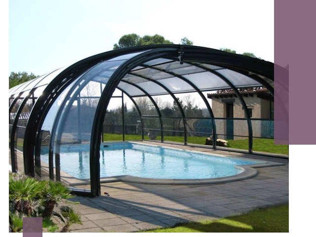 Навесы для бассейна в Коврове: изготовление и монтаж под ключ