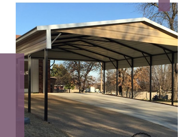 Двускатные навесы в Коврове от 8032 руб.  | ПРОЛЁТ-Квр