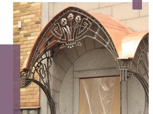 Арочные козырьки в Коврове от 14581 руб. 