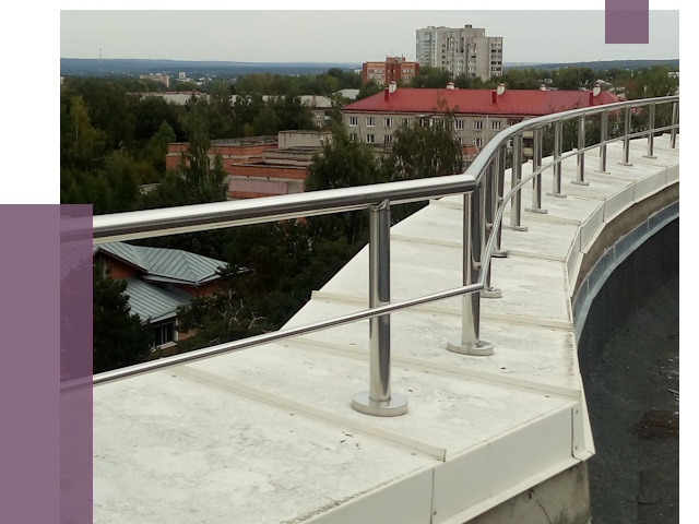 Парапеты и ограждения кровли в Коврове от 4963 руб. 