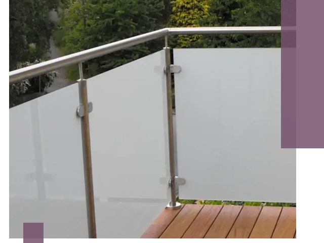 Алюминиевые парапеты для балконов и террас в Коврове