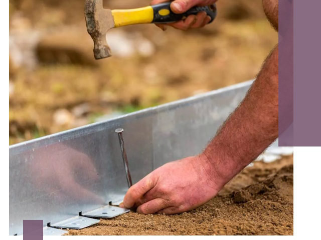 Монтаж металлических бордюров в Коврове быстро и качественно