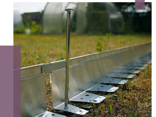 Металлические бордюры для газона в Коврове от 4297 руб. | ПРОЛЁТ-Квр