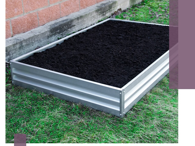 Металлические бордюры для грядок в Коврове: прочность и аккуратность