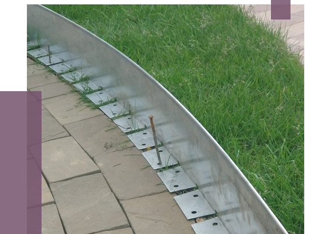 Металлические бордюры для тротуаров в Коврове от 8697 руб.