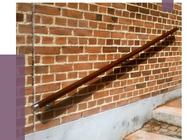 Изготовление пристенных поручней в Коврове от 4451 руб. — ПРОЛЁТ-Квр