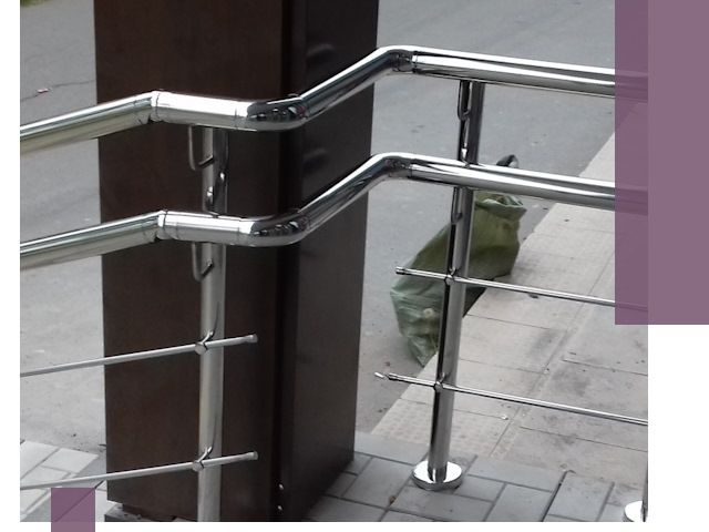 Монтаж поручней из нержавеющей стали в Коврове качественно и быстро